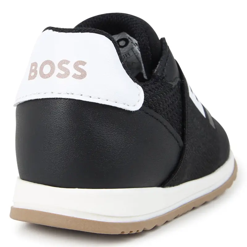 Hugo Boss Black Slip on Sneaker J51335 - Image 5