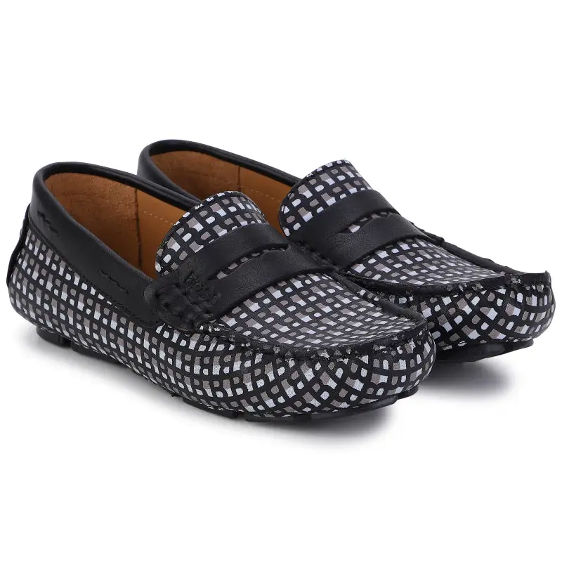 Hugo Boss Black & Tan Penny Loafer