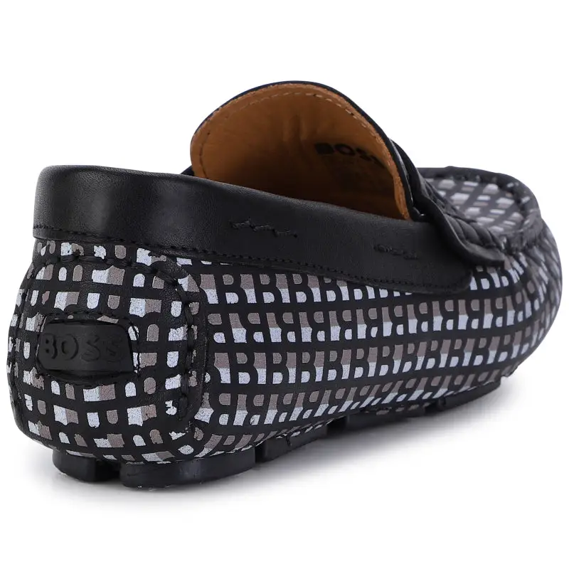 Hugo Boss Black & Tan Penny Loafer - Image 5