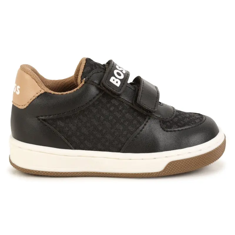 Hugo Boss Black Tan Velcro Sneaker J09206 - Image 6