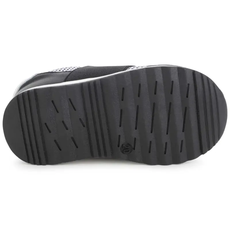 Hugo Boss Black White Mesh Logo Sneaker J09192 - Image 4