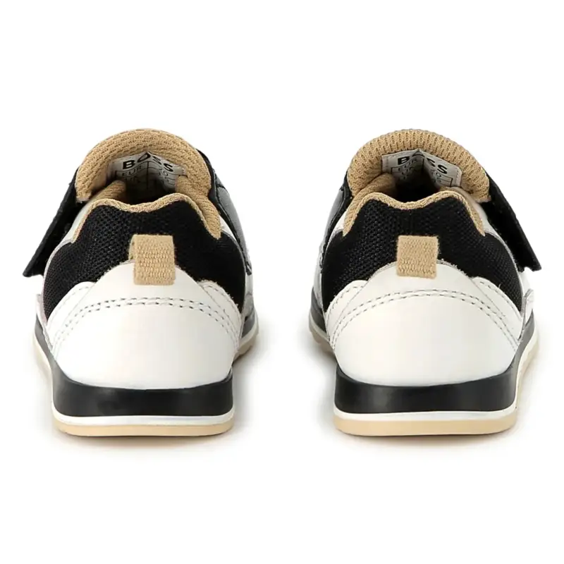 Hugo Boss Black White Velcro Sneaker - Image 4