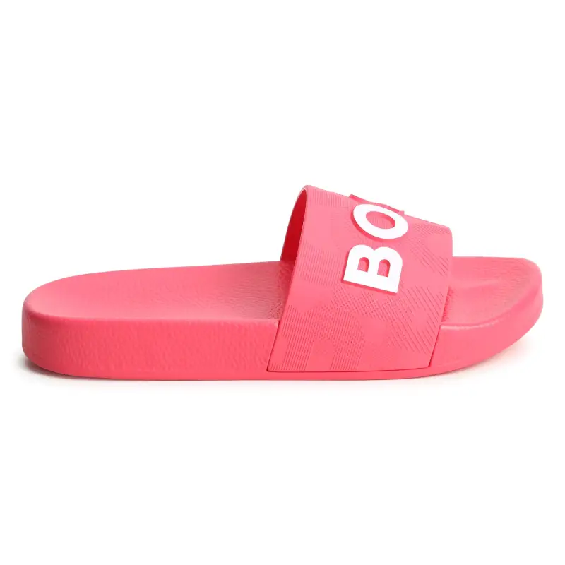 Hugo Boss Raspberry Slides J50888 - Image 7