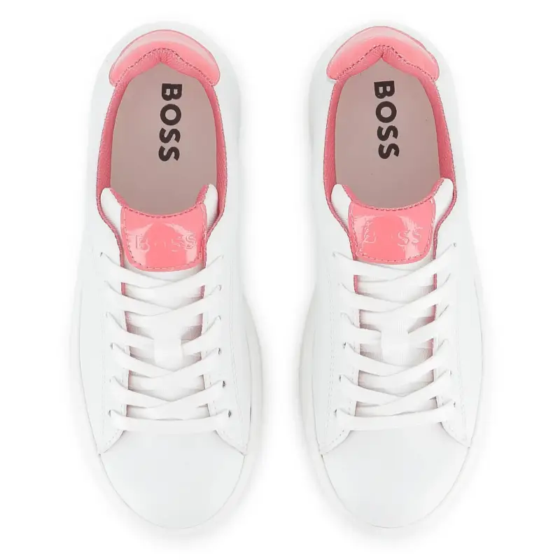 Hugo Boss White Coral Lace Sneaker - Image 2