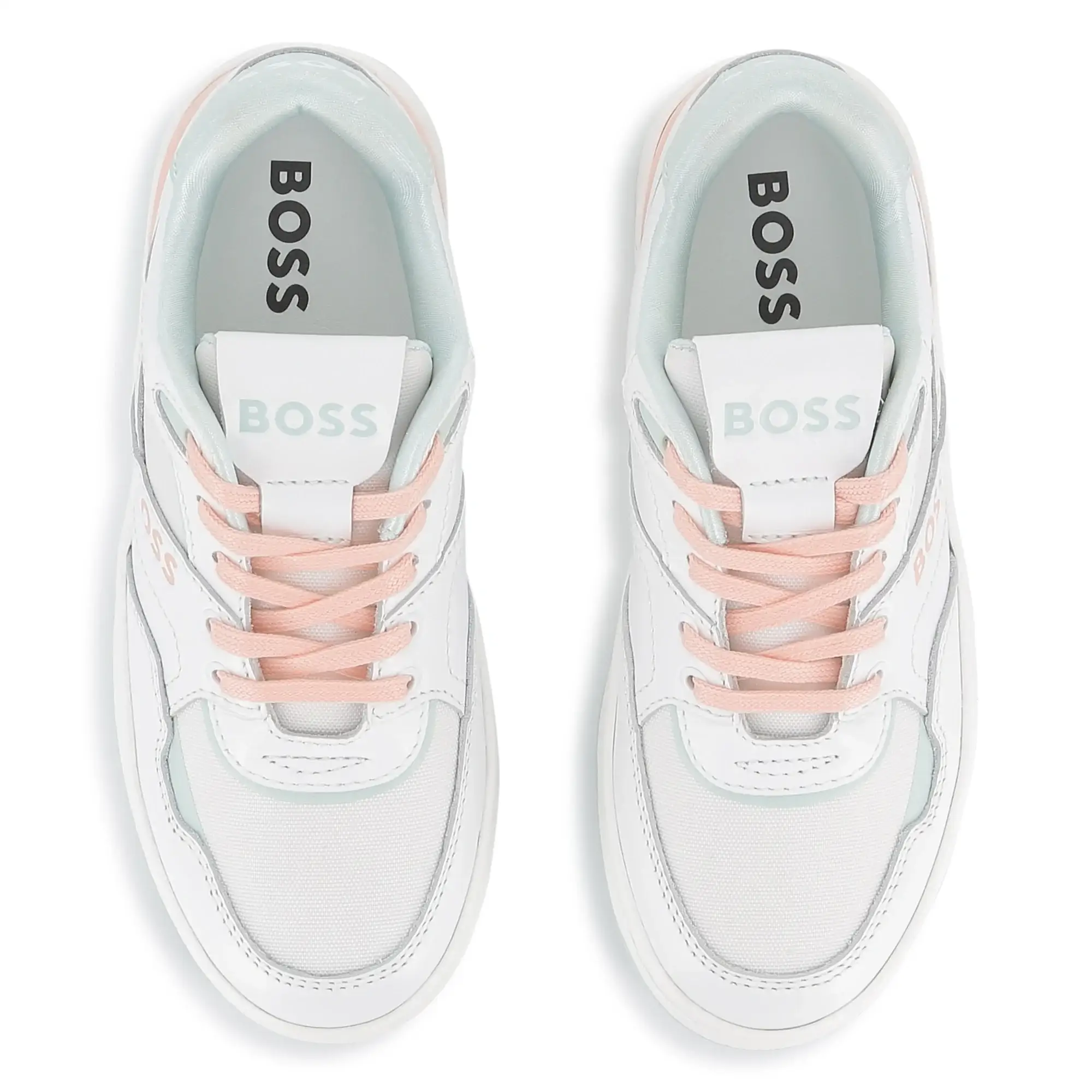 Hugo Boss White Peach Lace Sneaker - Image 2