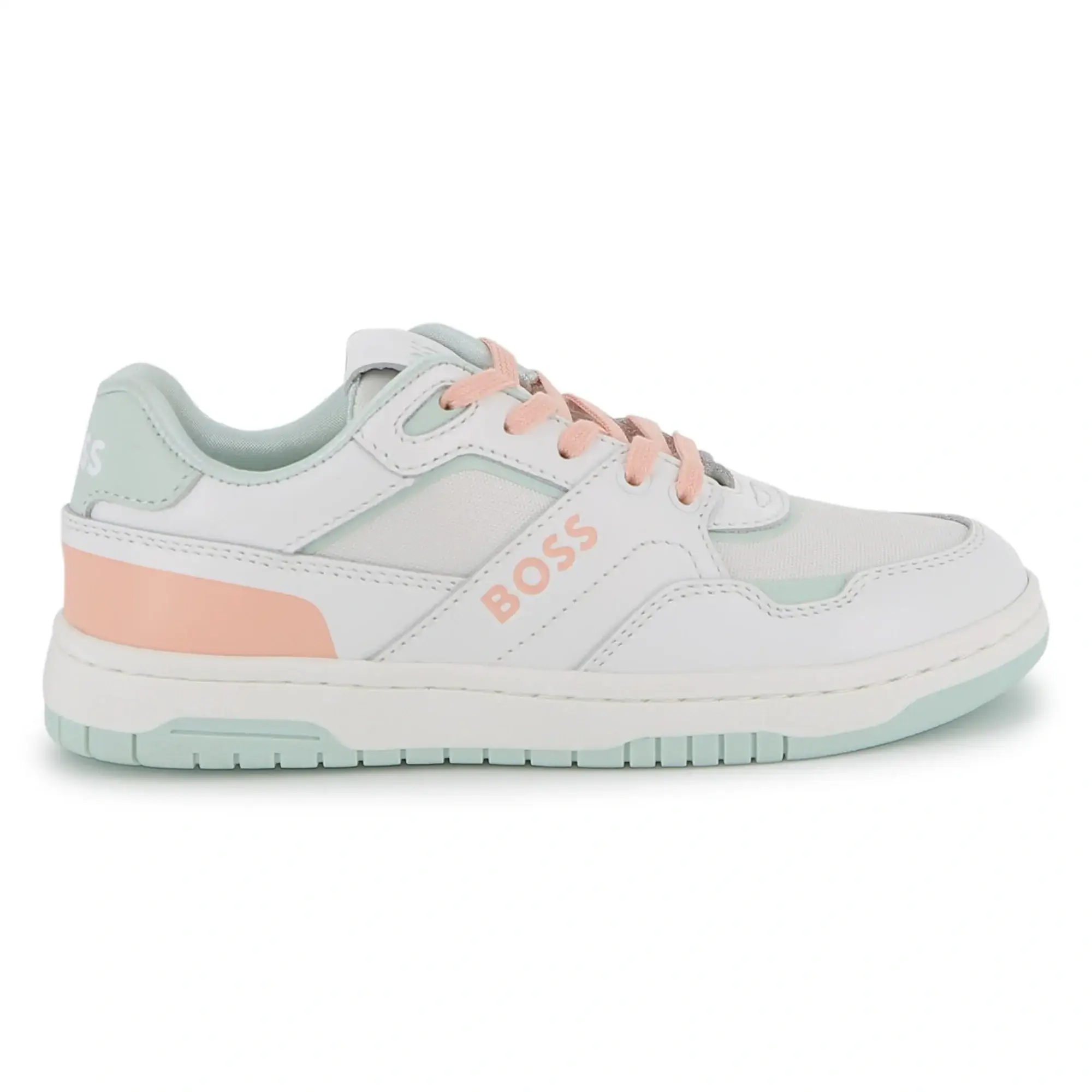 Hugo Boss White Peach Lace Sneaker - Image 5
