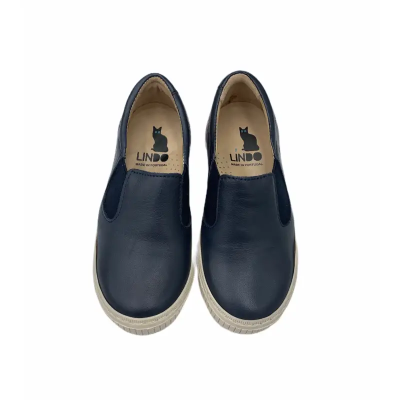 Lindo Navy Rainbow Slip On Sneaker - Image 4