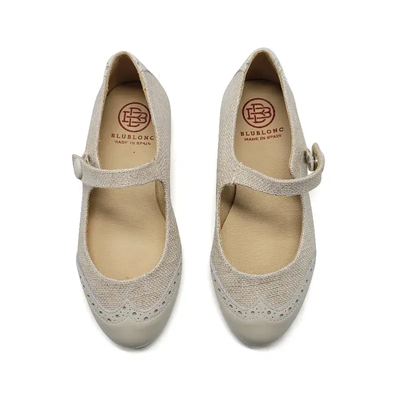 Blublonc Celiax Bone Wingtip Mary Jane - Image 2
