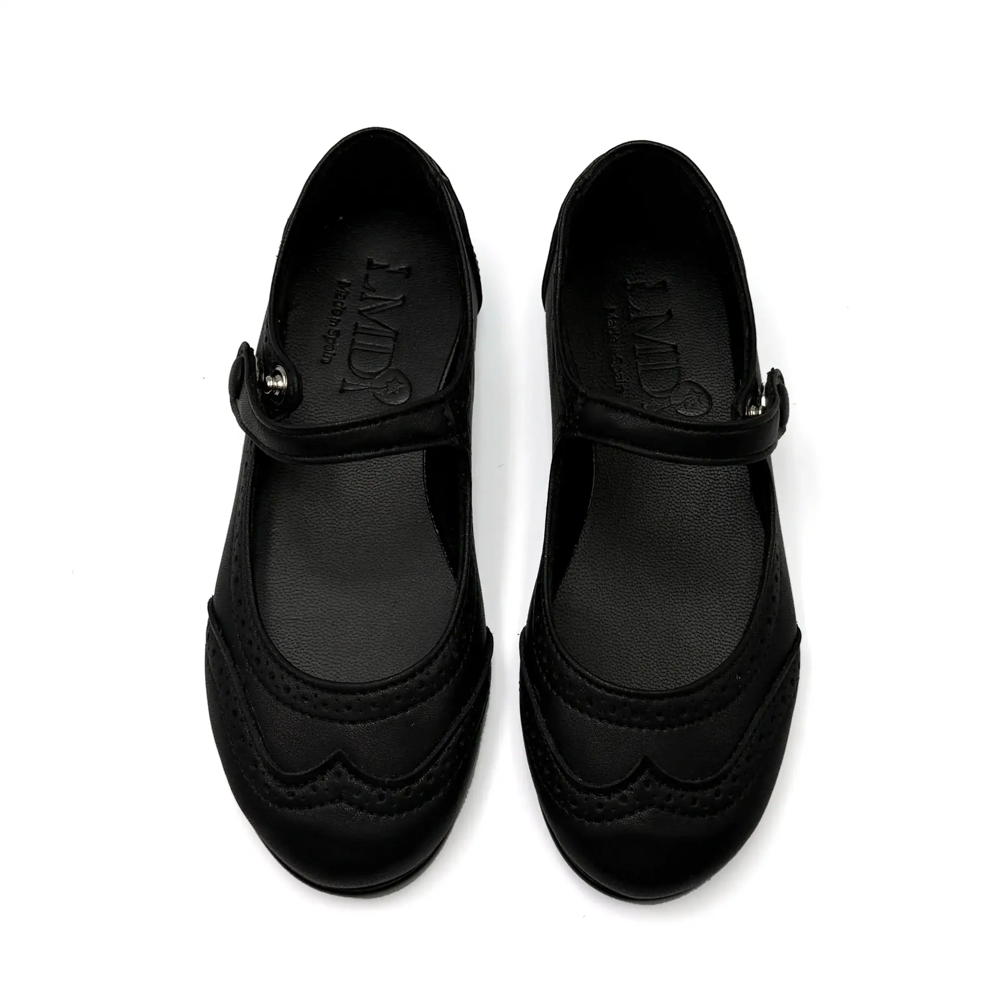 LMDI Doll Wingtip Black Onyx Mary Jane - Image 3