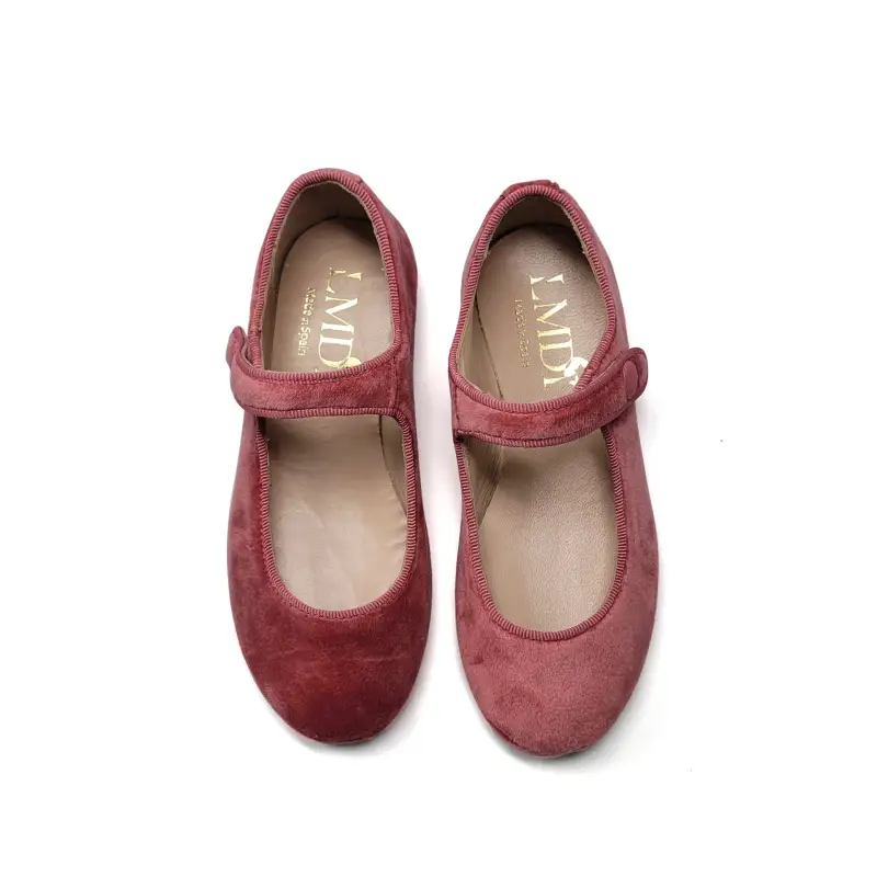 LMDI Iria Raspberry Velvet Mary Jane - Image 2
