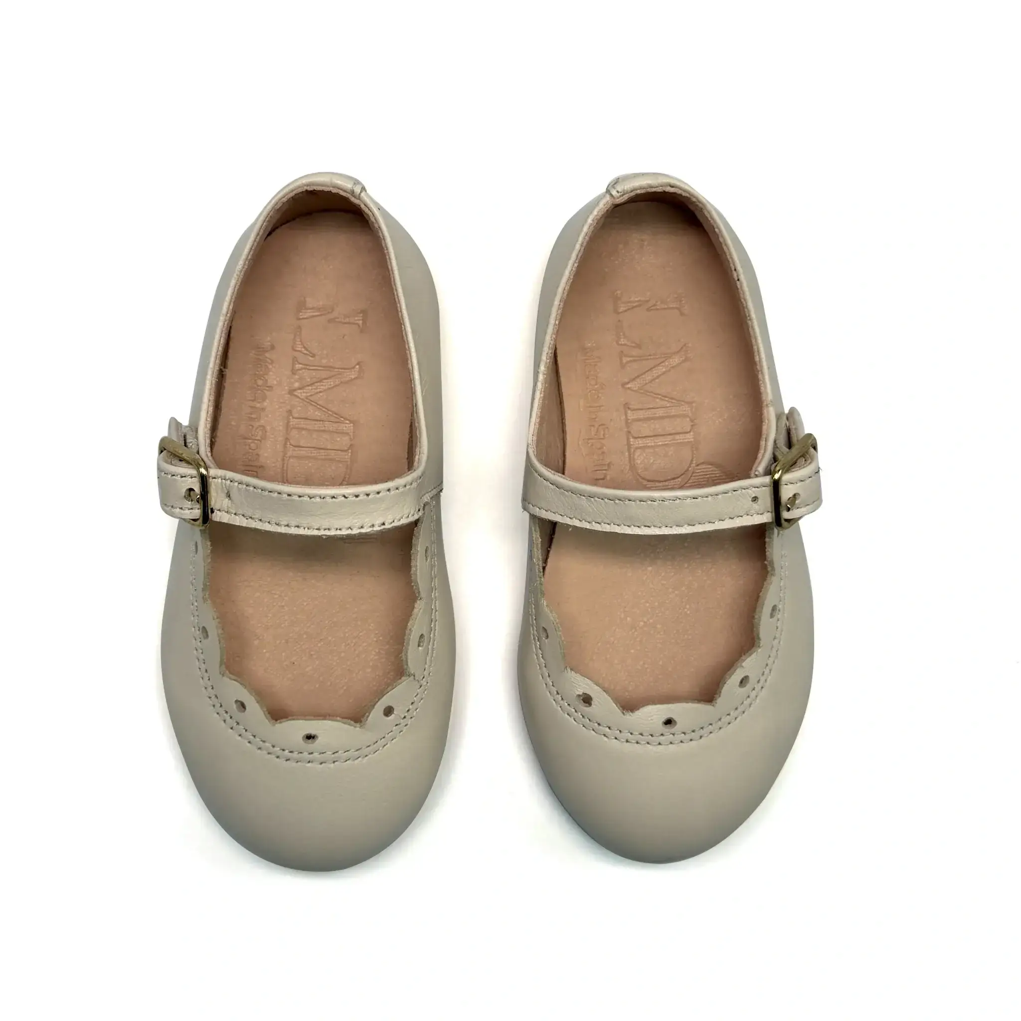 LMDI Ivory Mary Jane First Walker - Image 2