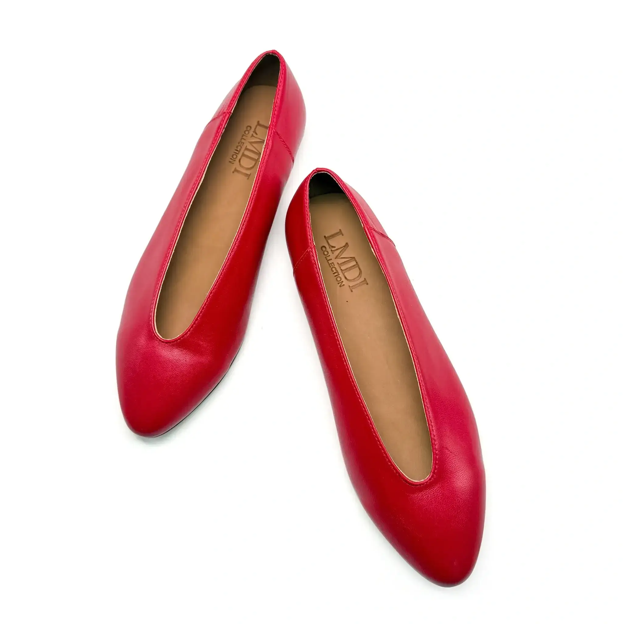 LMDI Sanxenxo Crimson Red V Cut Ballerina - Image 3