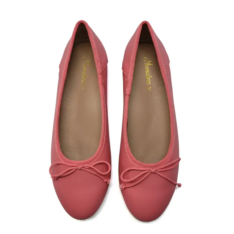 Mamelina Berry Bow Ballet Flat - Image 2