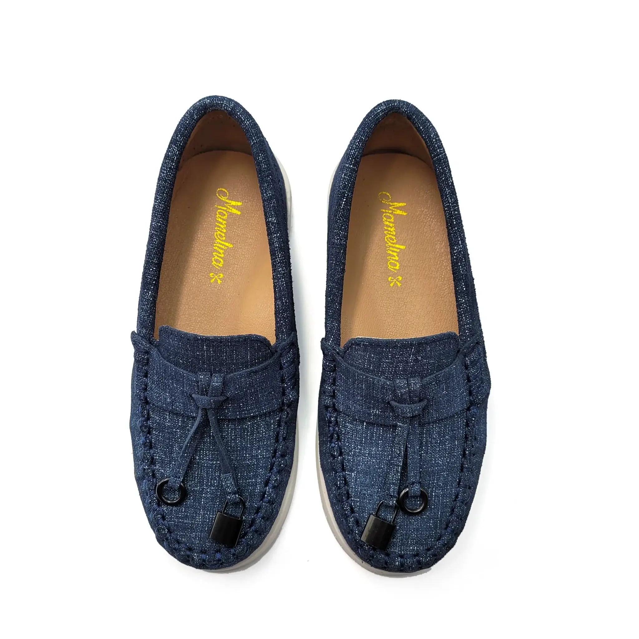 Mamelina "Denim" Blue Charm Loafer - Image 2