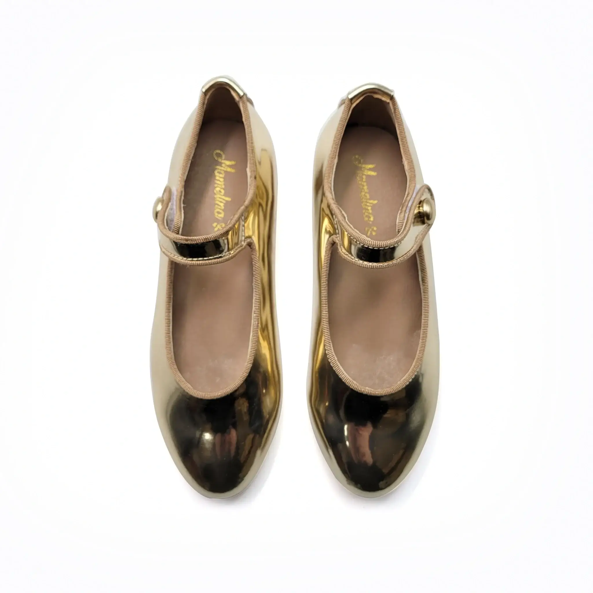 Mamelina Gold Mirror Mary Jane - Image 2