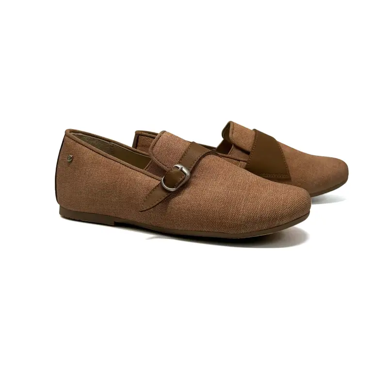 Manuela De Juan Camel Smoking Shoe S3186 Cesar - Image 2
