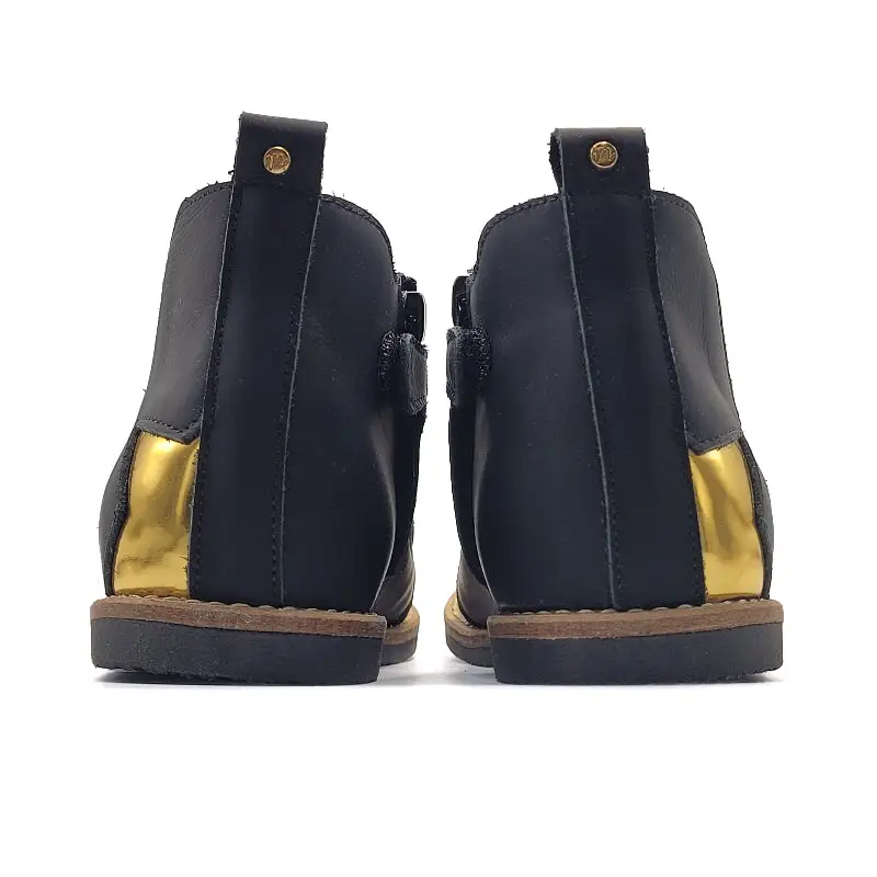Manuela De Juan Destiny Black Gold Star Bootie S2504 - Image 2