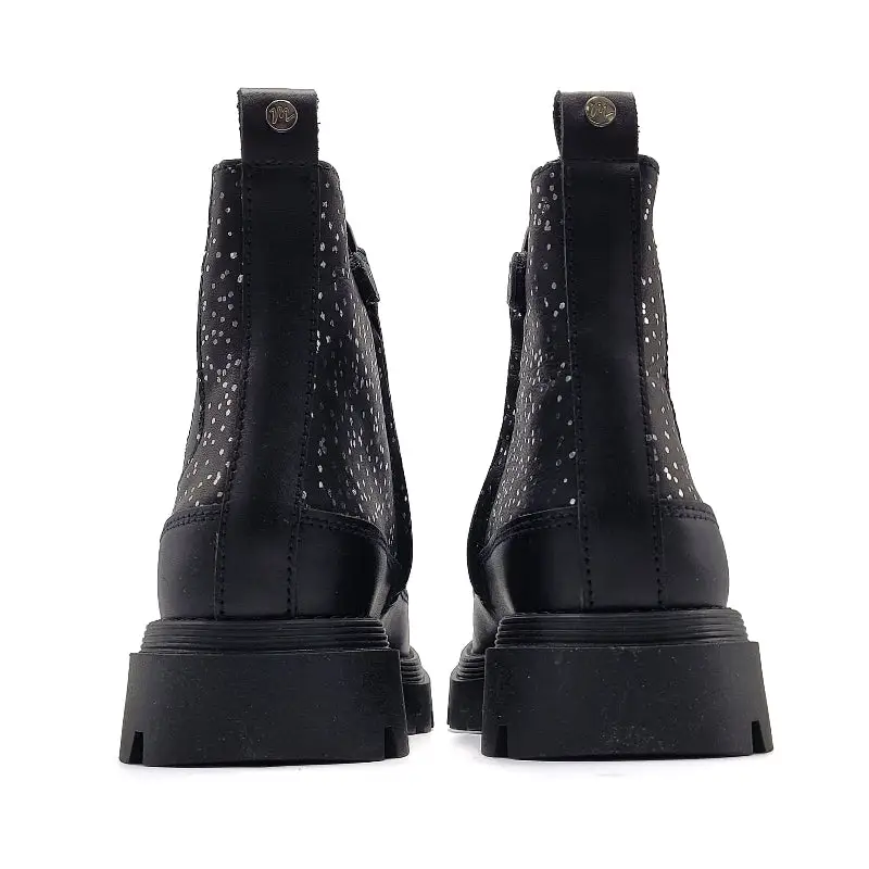 Manuela De Juan Gavia Black Luxy Chunky Boot S3079 - Image 3