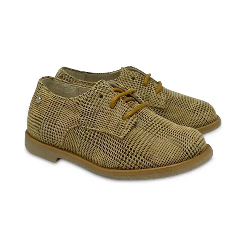 Manuela De Juan Honey Scottish Lace Shoe