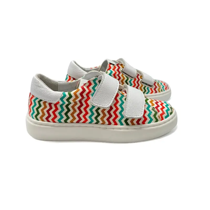 Manuela De Juan Multi Wave Velcro Sneaker C285 Northside - Image 7