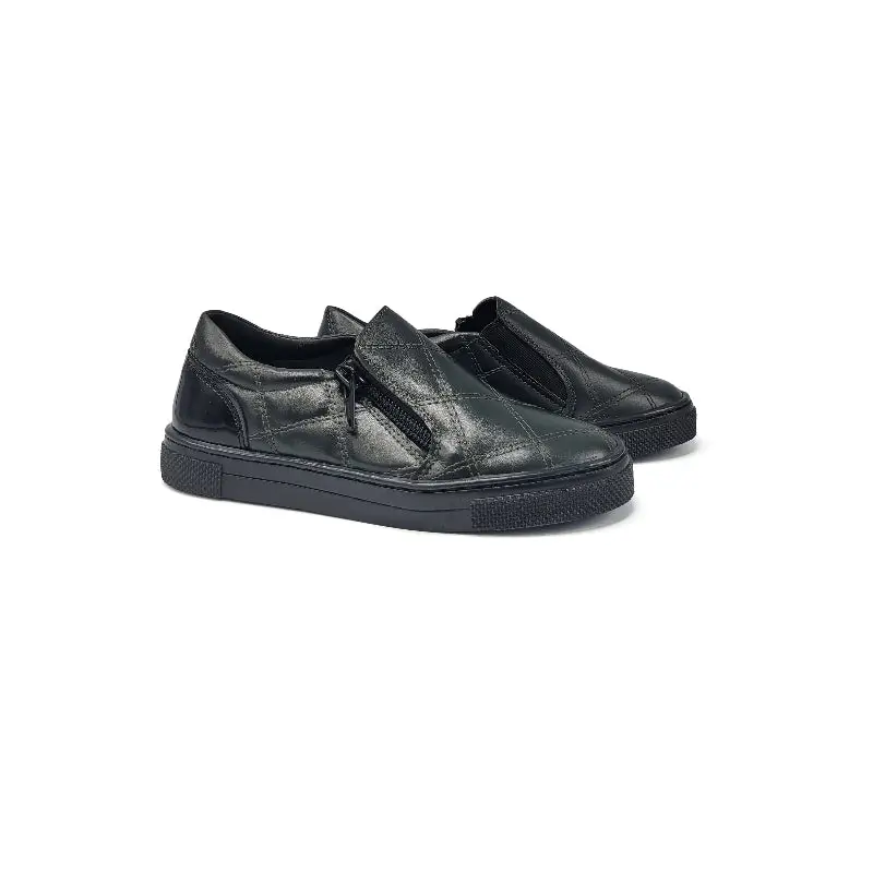 Maria Catalan Hunter Green Slip On Sneaker