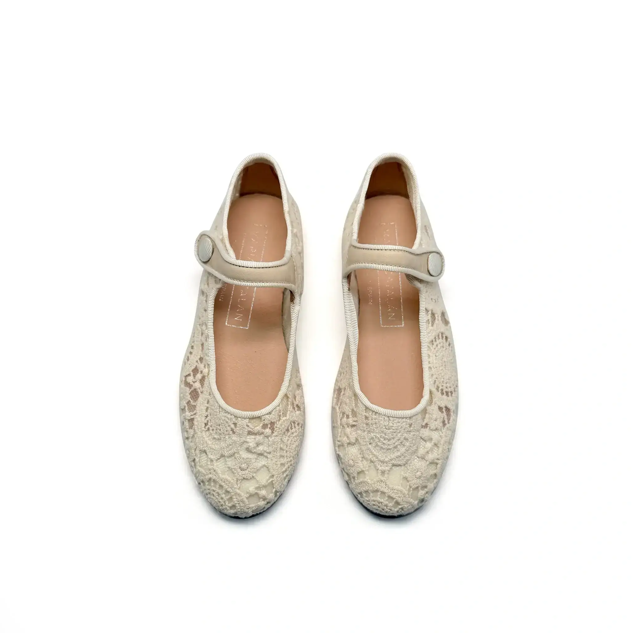 Maria Catalan Ivory Granny Doile Ivory Mary Jane - Image 2