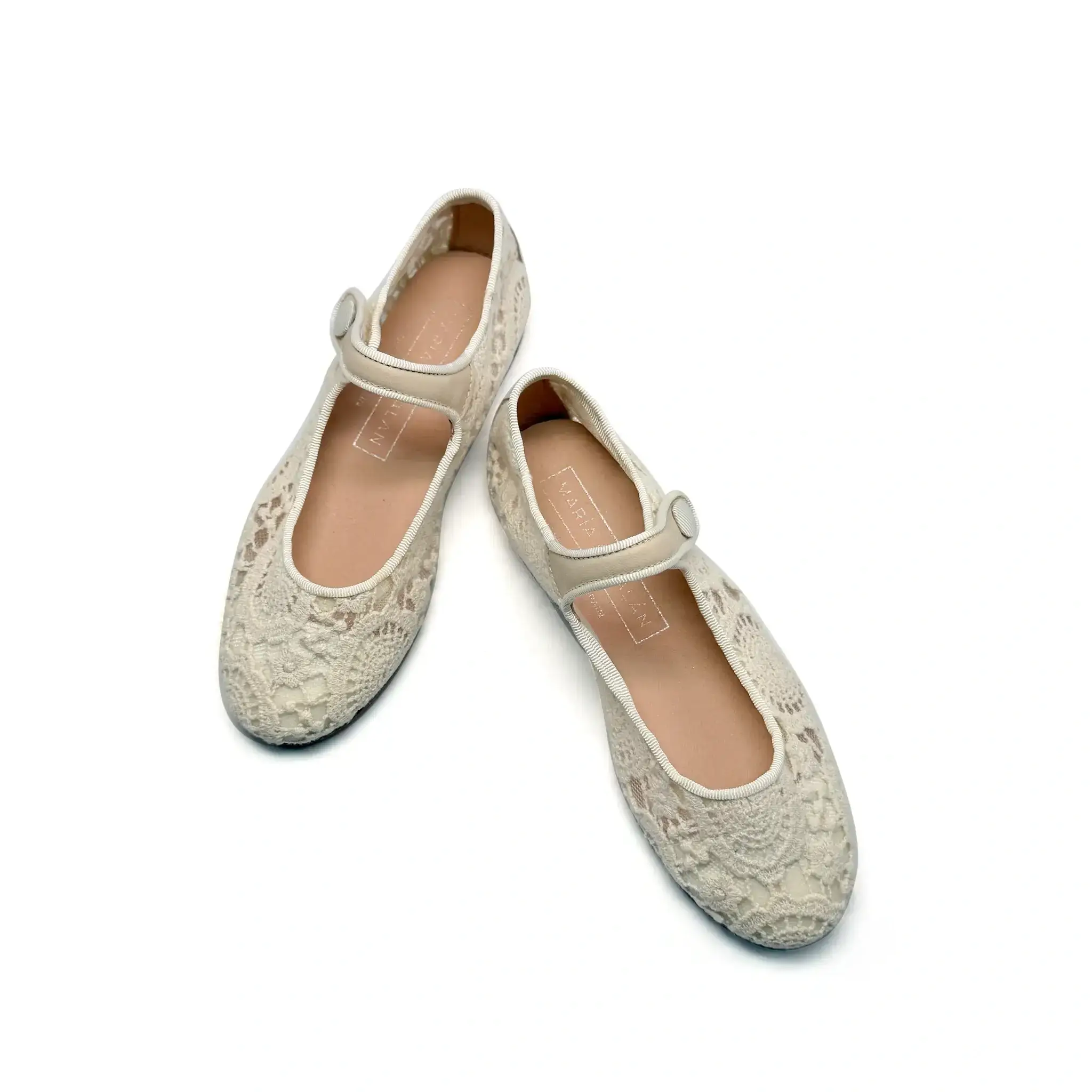 Maria Catalan Ivory Granny Doile Ivory Mary Jane - Image 3