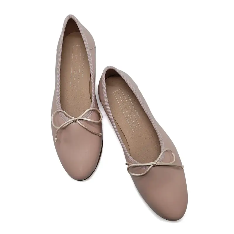 Maria Catalan Tea Rose High Cut Ballet Flat - Image 3
