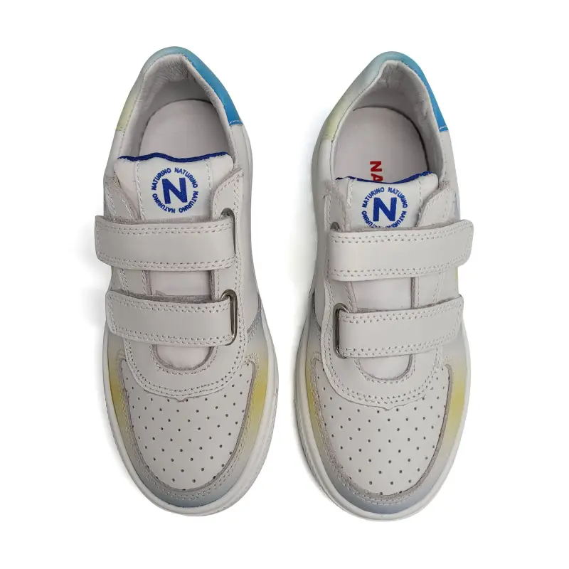 Naturino Hess Blue Green Velcro Sneaker - Image 2