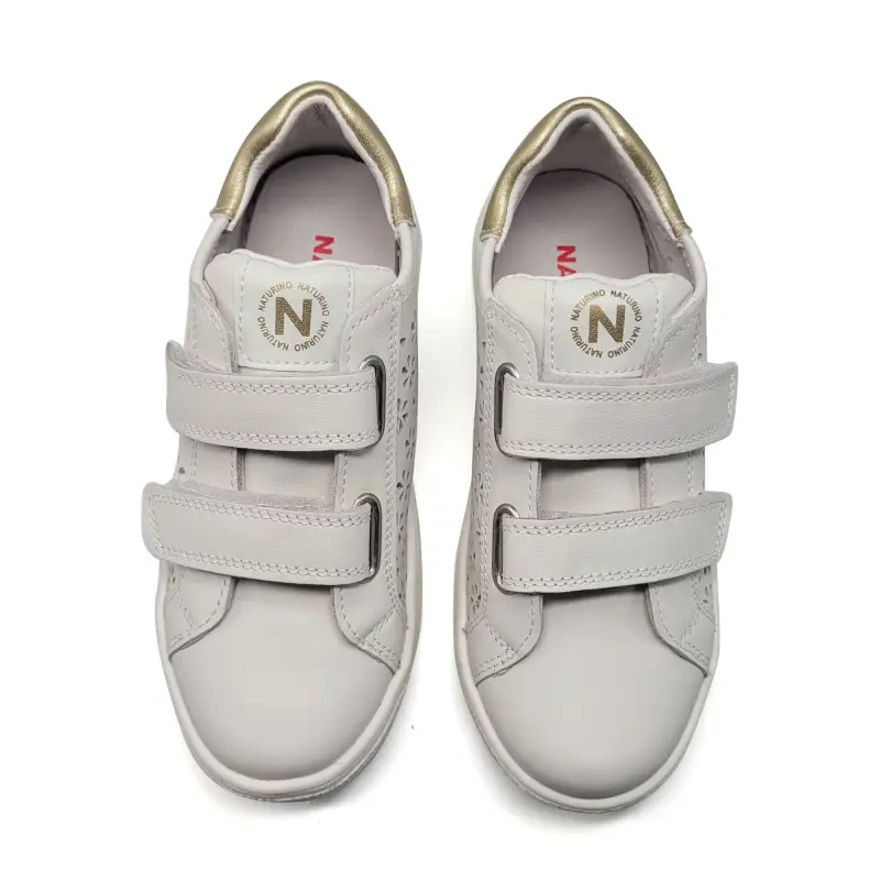 Naturino Saevel Floral Imprint Velcro Sneaker - Image 2