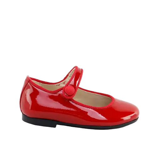 Papanatas Red Patent Mary Jane