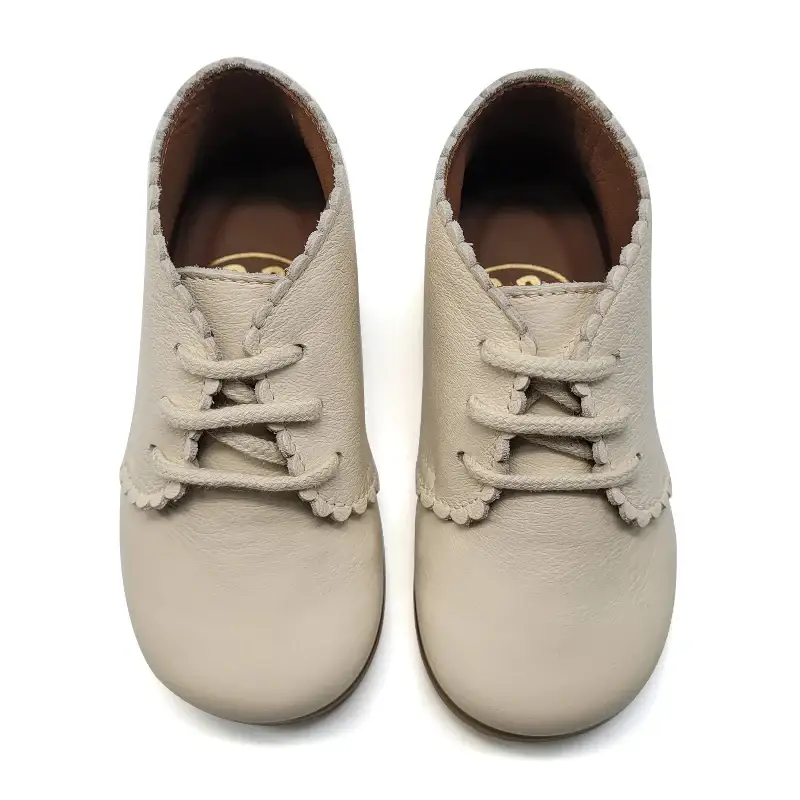 Pepe' Froth Milk Flower Lace Baby Bootie - Image 2