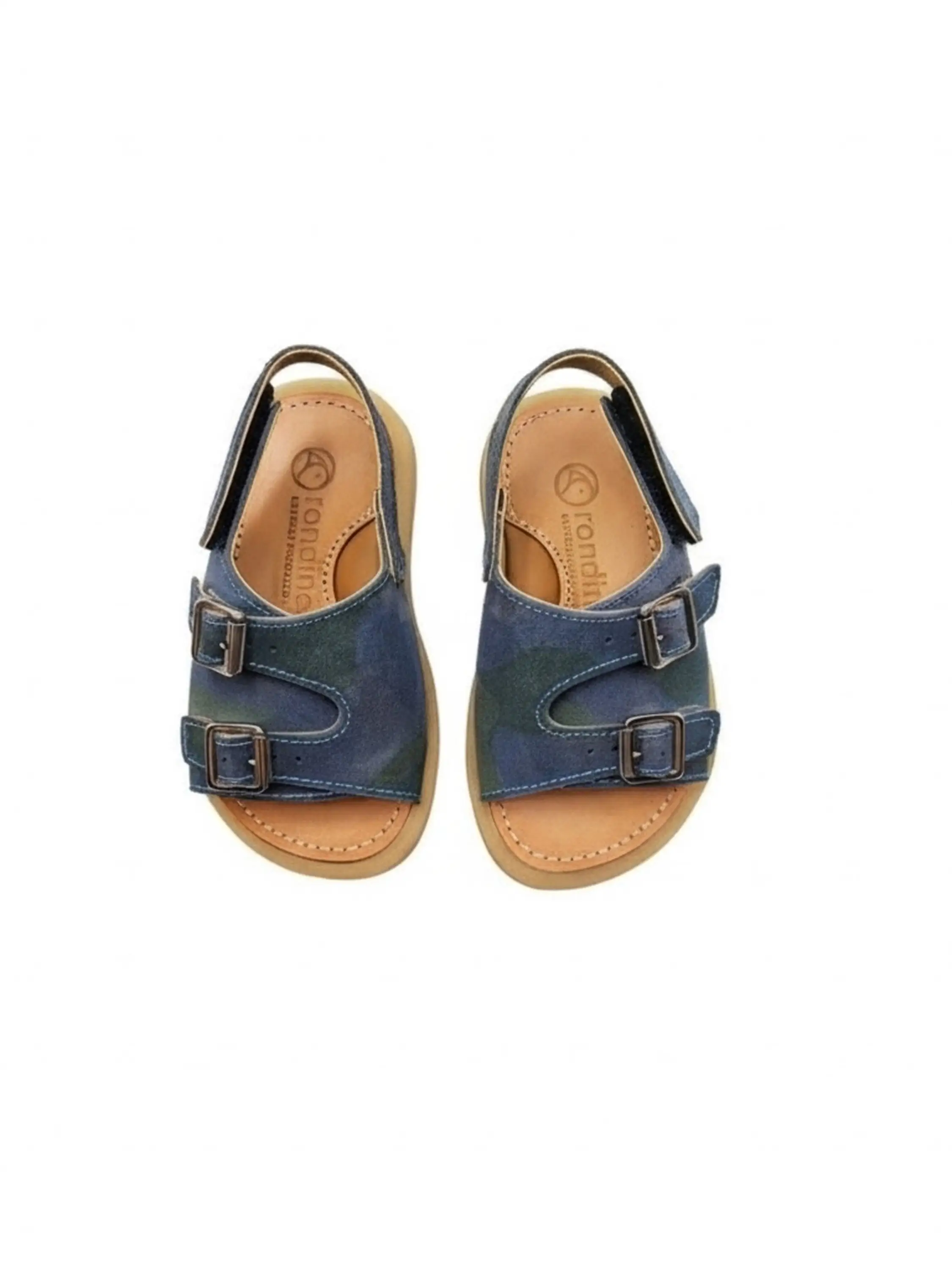 Rondinella Camo Jeans Blue Sandal - Image 2
