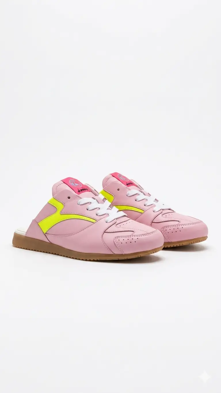 Rondinella Pink Backless Sneaker - Image 2