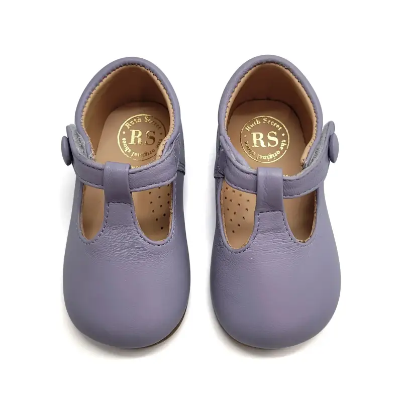 Ruth Secret Lavender T-Strap First Walker - Image 2
