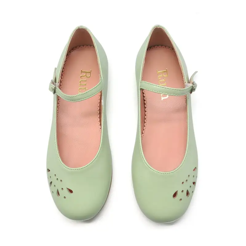 Ruth Secret Mint Green Cut Out Mary Jane - Image 2