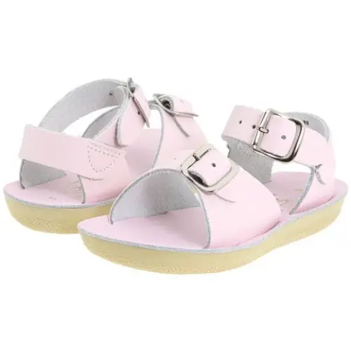 Salt Water Light Pink Patent Surfer Sandal
