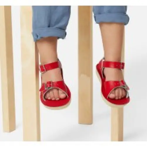 Salt Water Red Surfer Sandal - Image 4