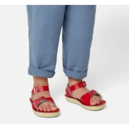 Salt Water Red Surfer Sandal - Image 5