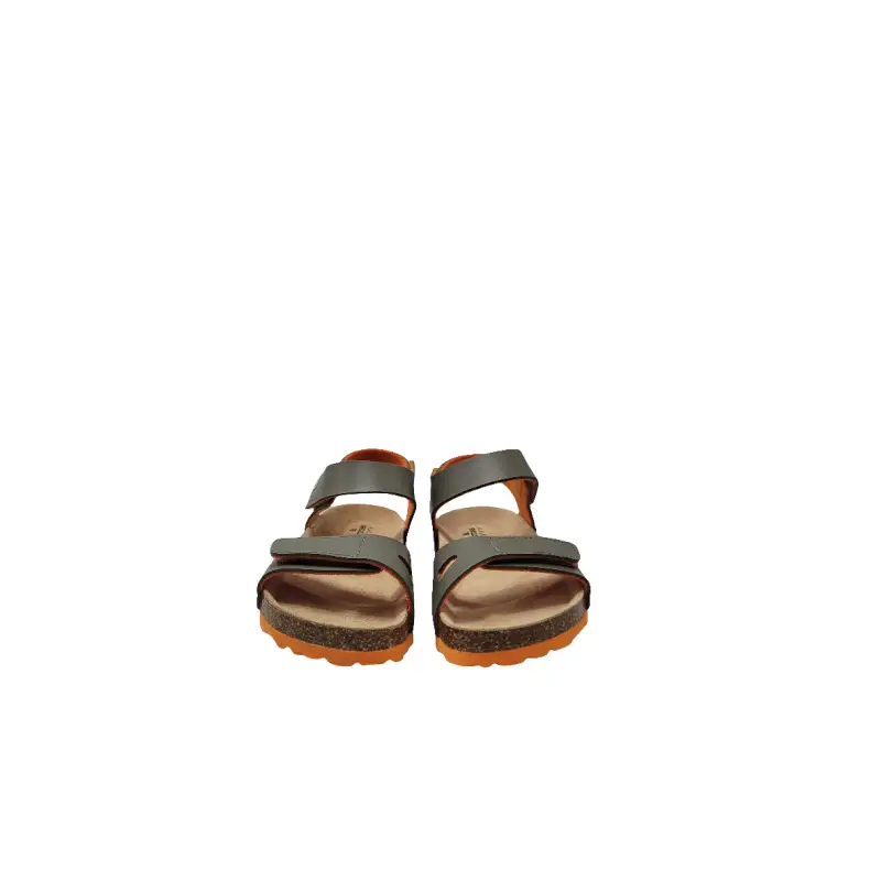 SHOE B 76-5106A4-velcro Sandal - kahki orange - Image 2