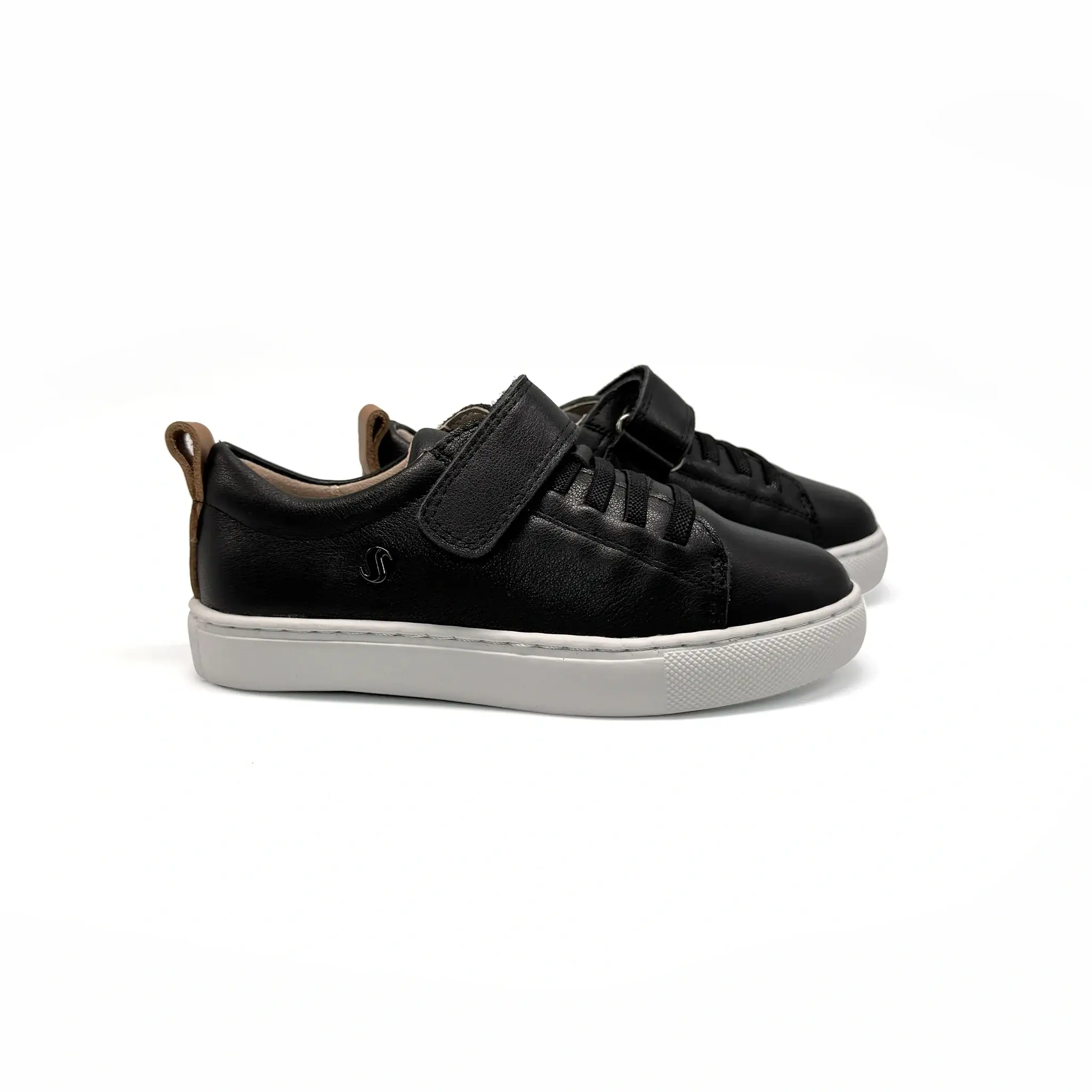 Shoozim Black Velcro Sneaker
