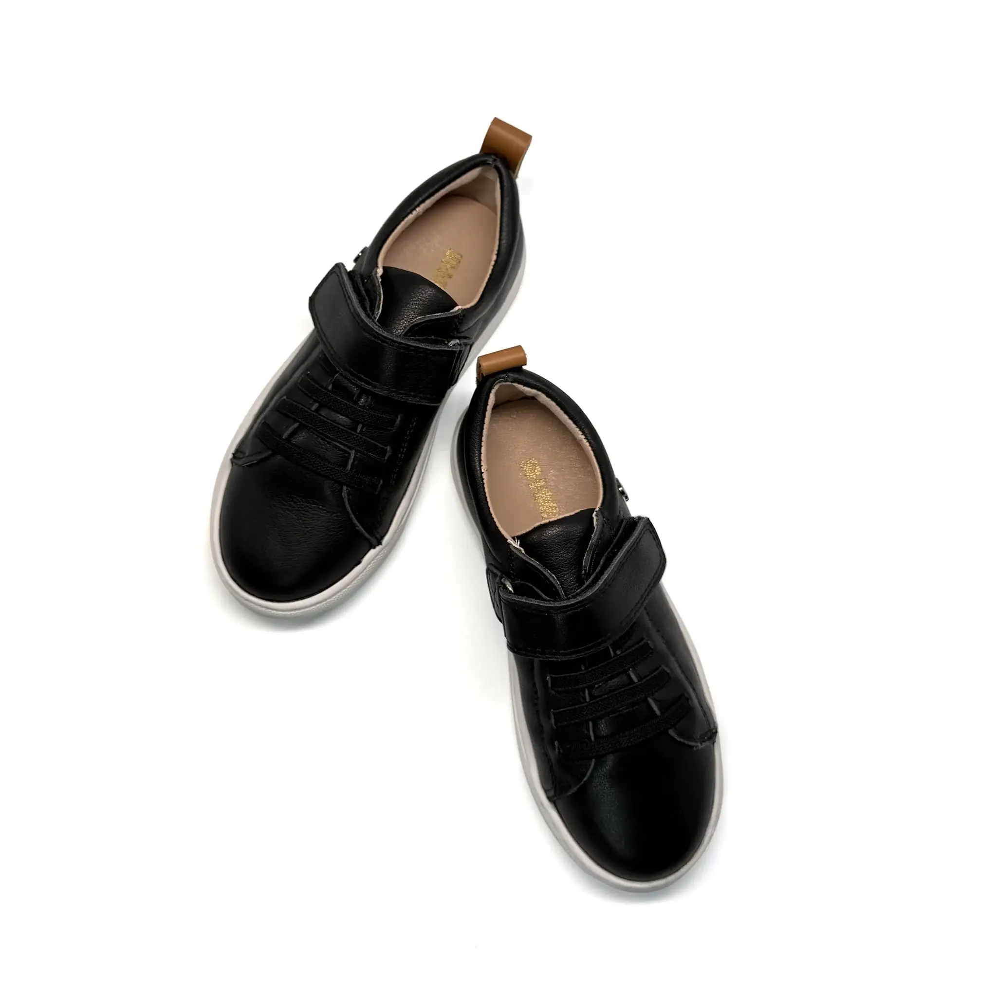 Shoozim Black Velcro Sneaker - Image 2
