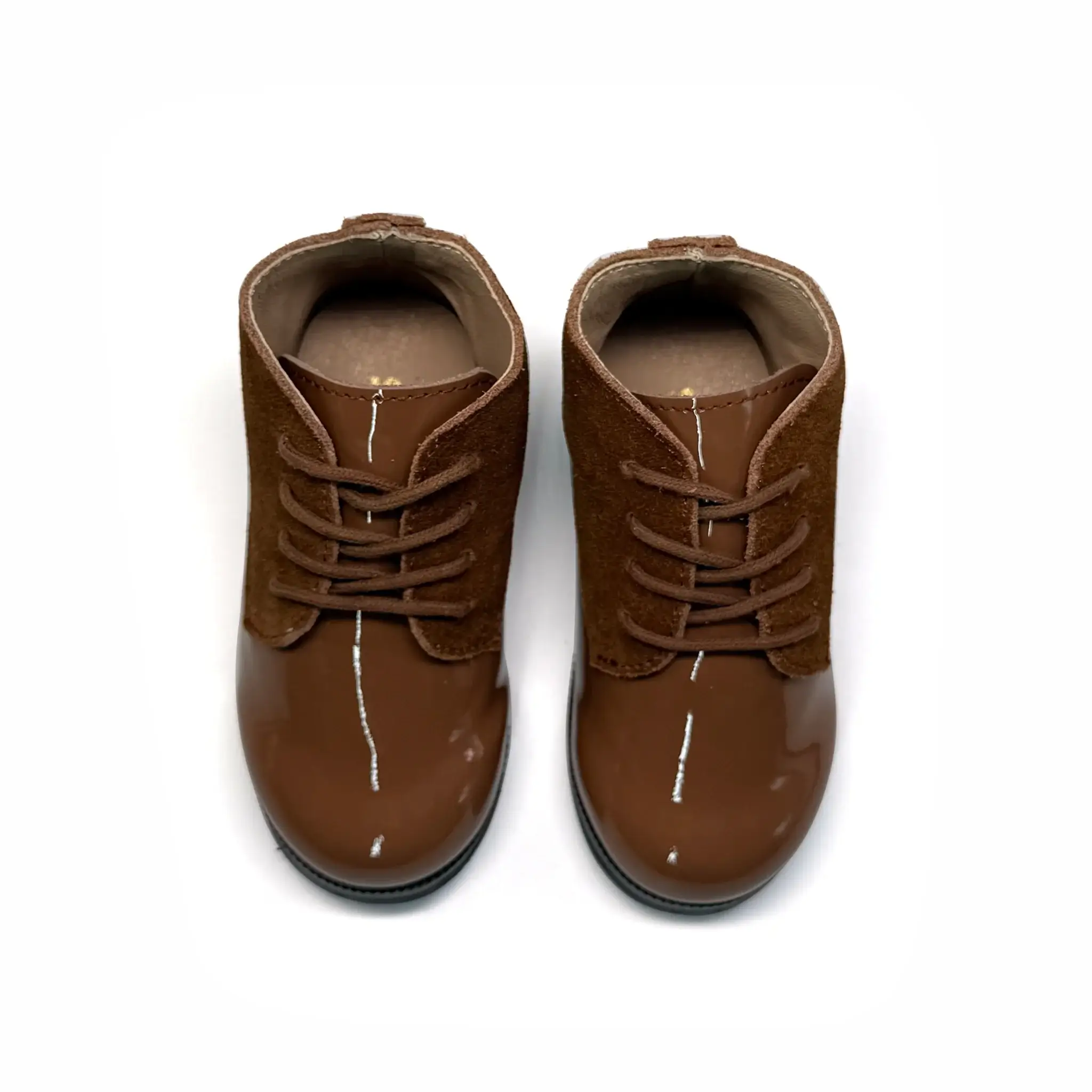 Shoozim Camel First Walker Bootie - Image 2