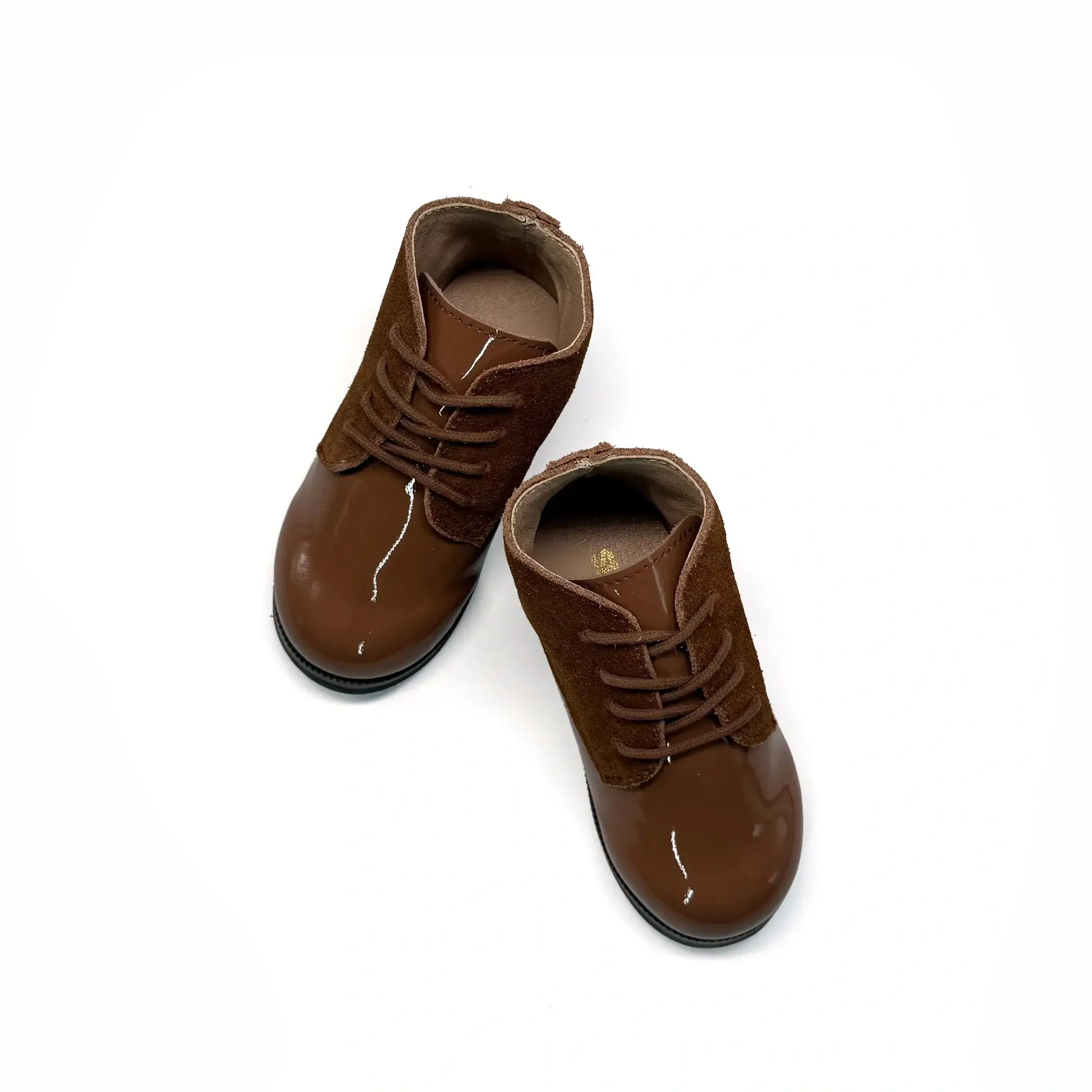 Shoozim Camel First Walker Bootie - Image 3