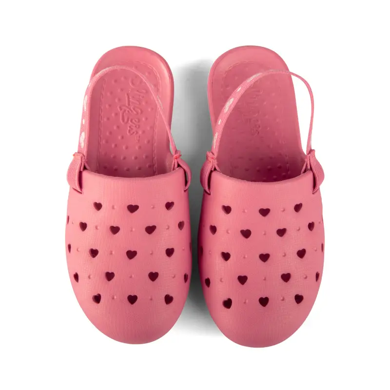 Slingers Sweetkids Mauve Hearts Water Shoe - Image 3