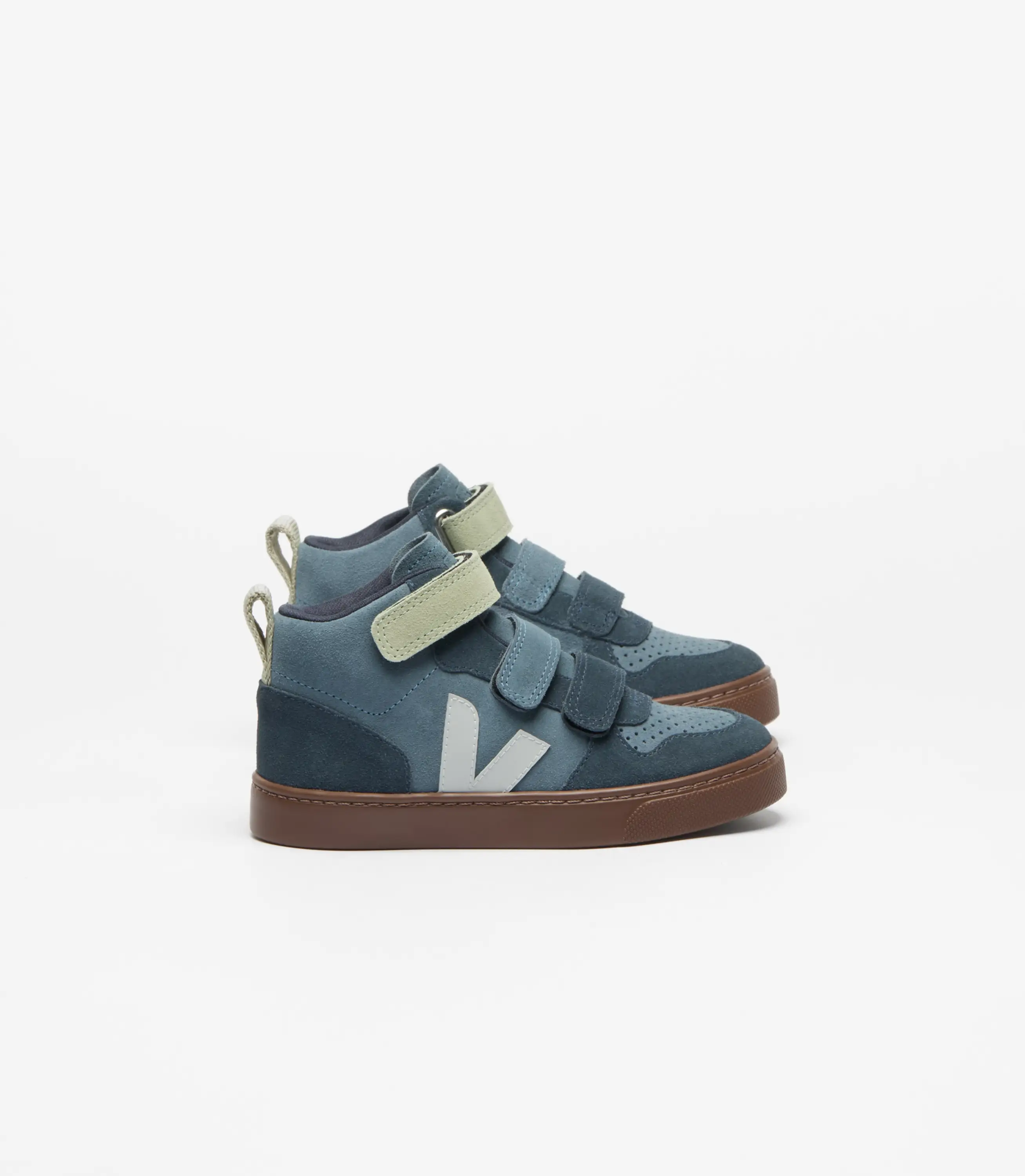 Veja Shark Bark Blue Velcro Sneaker - Image 2