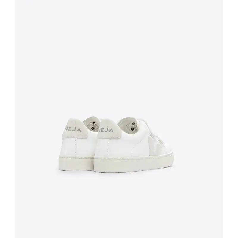Veja White Grey Velcro Sneaker 3223 - Image 2