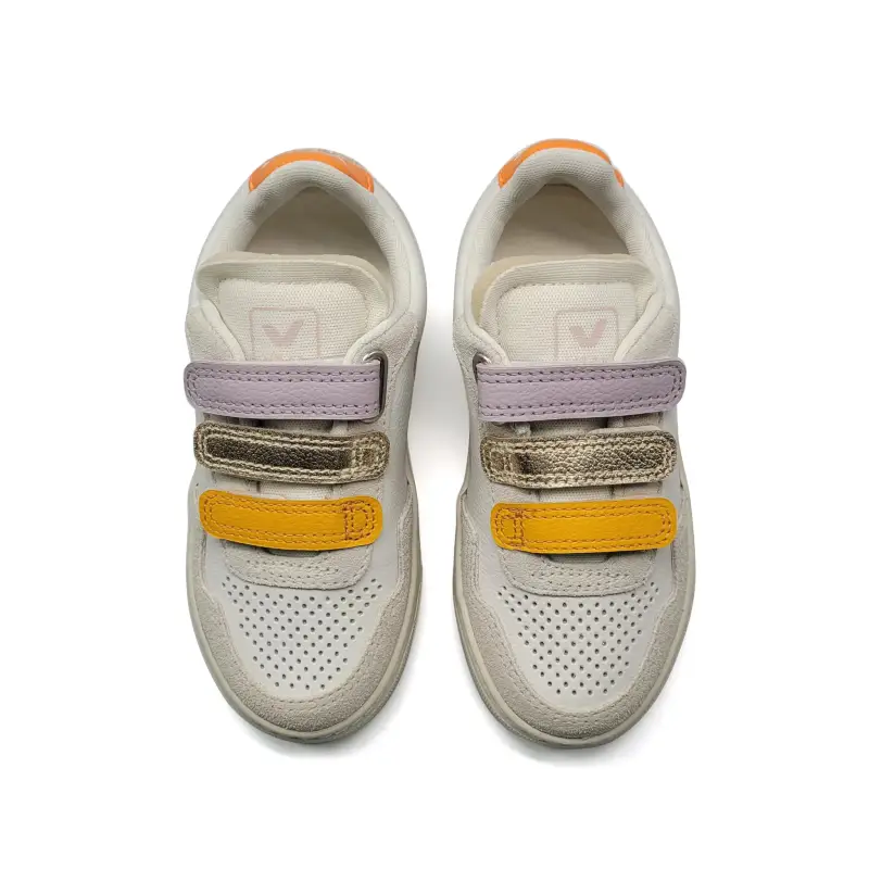Veja White Patele Triple Velcro Sneaker - Image 2
